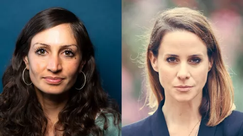 Die beiden Speakerinnen Gilda und Natalie
