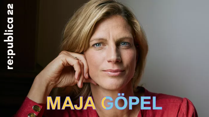Porträtfoto der #rp22-Sprecherin Maja Göpel