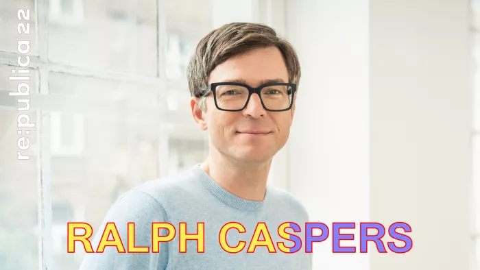Porträtfoto von #rp22-Speaker Ralph Caspers