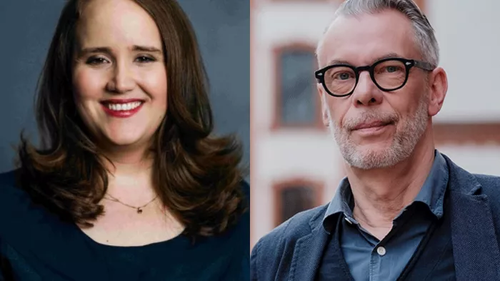 Fotos von Ricarda Lang und Johnny Haeusler
