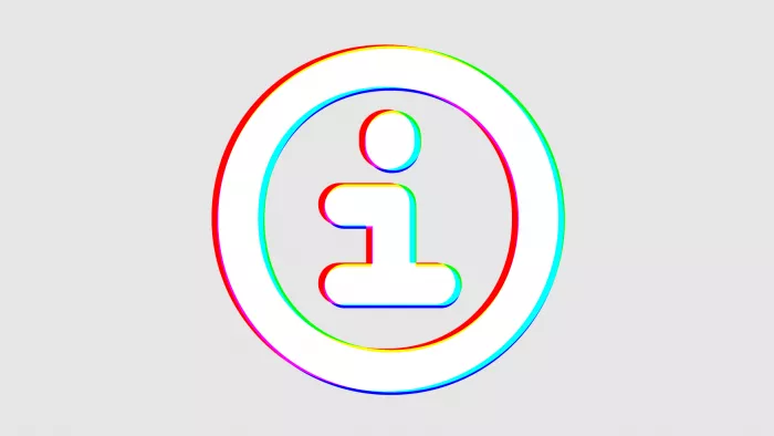 Grafik mit Info-Symbol