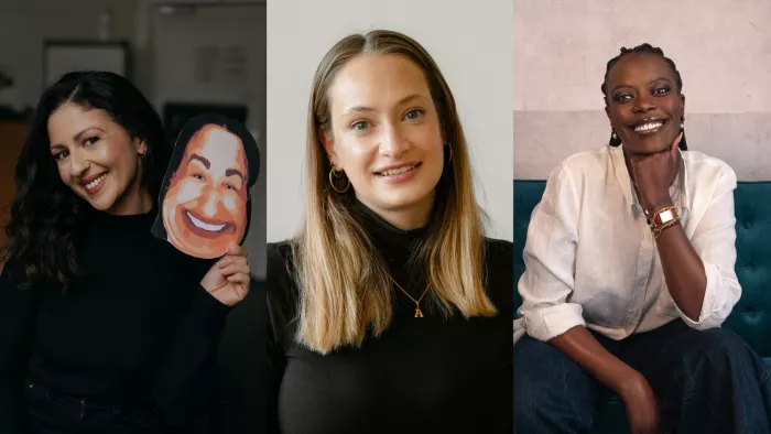 Foto der drei Speakerinnen