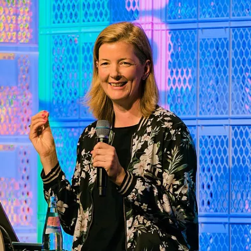 Foto von Nicole Ebber bei der re:publica 2025